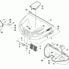 Prowler XTZ Baja Hood and headlight assembly