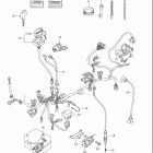 LT F500F VINSON 4x4 MANUAL Wiring harness (model k6 / k7)