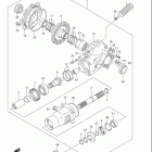LT-A400 EIGER 4X2 AUTOMATIC Final bevel gear (rear)(model k4 / k5 / k6 / k7)