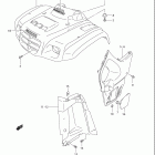 LT-A400 EIGER 4X2 AUTOMATIC Front fender (model k4)
