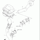 LT-A500F,B,C VINSON 4x4 AUTOMATIC Belt cooling duct