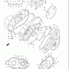 LT-A500F,B,C VINSON 4x4 AUTOMATIC Крышки картера