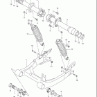 LT-A500F,B,C VINSON 4x4 AUTOMATIC Rear swingingarm
