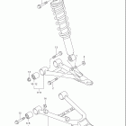 LT-A500F,B,C VINSON 4x4 AUTOMATIC Suspension arm