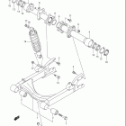 LT F400F EIGER 4x4 MANUAL Rear swingingarm