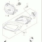 LT F500F VINSON 4x4 MANUAL Headlamp (model k5)