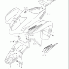 LT Z400,Z QuadSport Z400 Front fender (model k5 / k6)