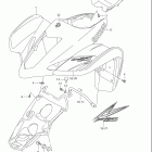 LT Z400,Z QuadSport Z400 Front fender (model k7)