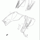 LT Z400,Z QuadSport Z400 Side cover (model k3 / k4)