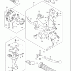 LT Z400,Z QuadSport Z400 Handle lever (model k4 / k5 / k6 / k7)