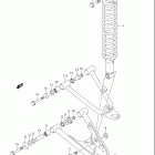 LT Z400,Z QuadSport Z400 Suspension arm (model k3 / k4)