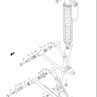 LT Z400,Z QuadSport Z400 Suspension arm (model k5 / k6 / k7)
