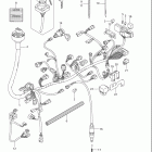 LT-A700X KINGQUAD 4x4 Wiring harness (~f.no.5saap41a 67110000)