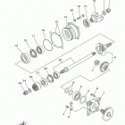 RHINO YXR7FDR/YXR7FDGR Промежуточный ведущий вал