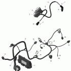 Commander MAX 1000_DPS, XT 10- engine harness and electronic module _51r1430
