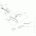 Commander STD 800R, X 1000 (Supplement-IS Market) 09- mirrors and tools (supplement-is market)