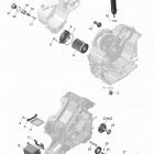Commander STD, DPS, XT, X 1000 EFI Масляная система