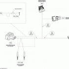Commander LTD, 1000 EFI 10- electrical harness rear