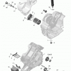 Commander STD, XT, 800R EFI Масляная система