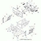 R14RH45AA RANGER 4X4 400 Body, floor and fenders