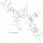 R14TH76AA/AC/EAS/AAC/ACC/EASC RANGER 800 Глушитель