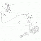 R14TH90DG RANGER 900 DIESEL Brakes, park brake asm.