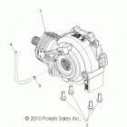 R14TH90DG RANGER 900 DIESEL Крепление КПП