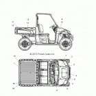R14UH88/9E RANGER XP 900 ALL OPTIONS Body, decals, graphic