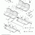 R14WH76AA RANGER 800 CREW Body, seat and base