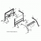 R14WH88A/9EA RANGER 900 CREW ALL OPTIONS Chassis, cab frame