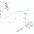R14WH90DG RANGER CREW 900 DIESEL Brakes, park brake asm.