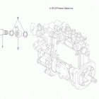 R14WH90DG RANGER CREW 900 DIESEL Engine, fuel line