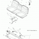 R13HR76AG/AR RANGER 6X6 800 Body, seat and base