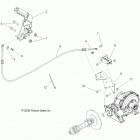 R13HR76AG/AR RANGER 6X6 800 Brakes, park brake asm.