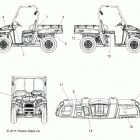 R13RC08GA/GH/FA/FH RANGER 48V EV MIDSIZE/INTL Наклейки