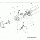 R13RC08GA/GH/FA/FH RANGER 48V EV MIDSIZE/INTL Electrical, motor, internals