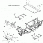 R13RC08GA/GH/FA/FH RANGER 48V EV MIDSIZE/INTL Chassis, frame and front bumper