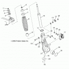 R13RC08GA/GH/FA/FH RANGER 48V EV MIDSIZE/INTL Передние аммортизаторы