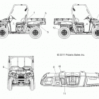 R13RH45AG RANGER 400 MIDSIZE Наклейки