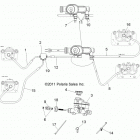 R13RH45AG RANGER 400 MIDSIZE Brakes, lines and master cylinder