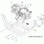 R13RH45AG RANGER 400 MIDSIZE Крепеж КПП