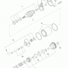 R13RH50AG/AH/AM/AR RANGER 500 MIDSIZE Стартер