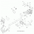 R13RH76AG/AH/AN RANGER 800 EFI MIDSIZE Engine, air intake