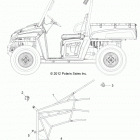 R13RH76AG/AH/AN RANGER 800 EFI MIDSIZE Тело, боковые сетки
