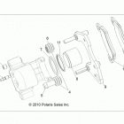 R13RH76AG/AH/AN RANGER 800 EFI MIDSIZE Передние колодки