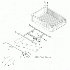 R13TH76/7E RANGER 800 EFI Body, box mounting