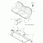 R13TH76/7E RANGER 800 EFI Body, seat and base