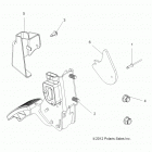 R13UH88/UH9E RANGER 900 XP ALL OPTIONS Electrical, throttle pedal