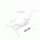 R13UH88/UH9E RANGER 900 XP ALL OPTIONS Body, front bumper