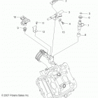 R13WH50AG/AH/AR/AX RANGER 500 CREW MIDSIZE Engine, fuel injection